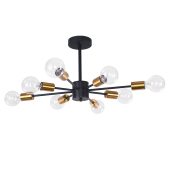 Ceiling Light-8-Light Semi Flush Sputnik Light