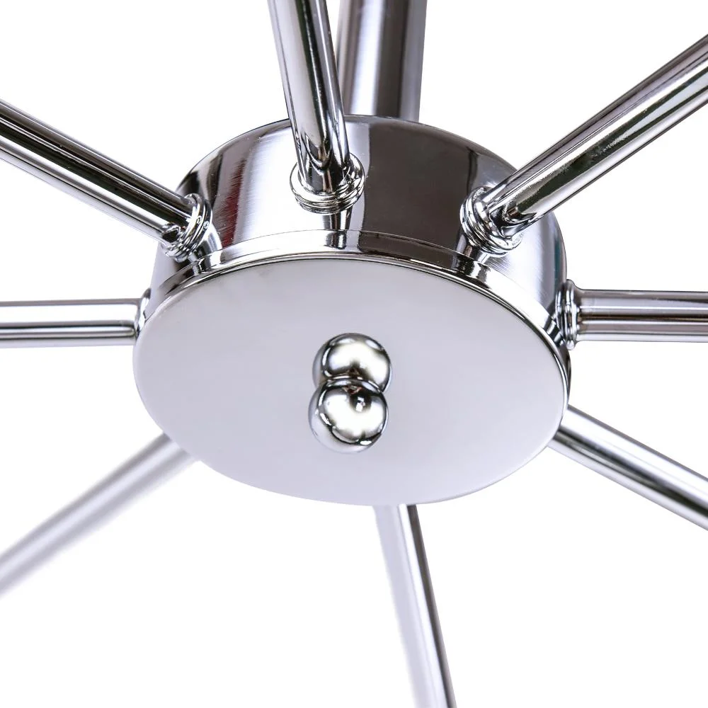 Sputnikhouz Symmetrical Semi Flush Mount Sputnik Light Fixture Sputnik Light Fixture