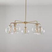 chandelierias-5-light-blown-glass-modern-globe-chandelier-chandelier-brass-682473