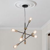 Mobile Black Sputnik Chandelier