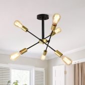 chandelierias-6-light-modern-sputnik-linear-chandelier-brass-black-375594