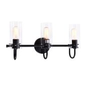 chandelierias-modern-linear-cylinder-clear-glass-vanity-light-chandeliers-black-3-bulbs-118815